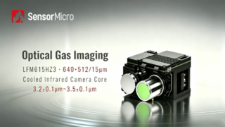 Imágenes ópticas de gas Núcleo infrarrojo refrigerado de 640 x 512/15 µm #infrarrojos#cortos