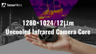 Núcleo de cámara infrarroja Megal Pixel sin enfriar 1280x1024/12μm de SensorMicro