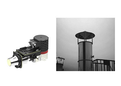 módulo óptico de la cámara de MWIR de la proyección de imagen del gas de 10mK NETD para visualizar los escapes de gas