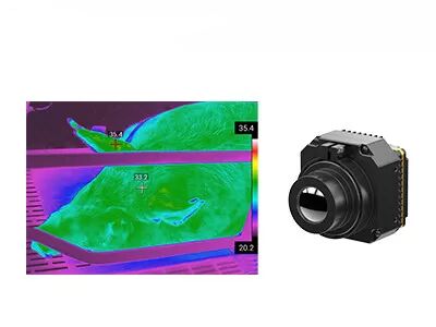 Modulo de cámara térmica VOx LWIR de alta sensibilidad sin enfriar 1280x1024/12μm