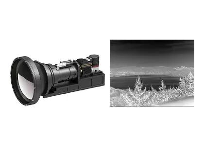 Núcleo de Cámara Térmica MWIR Enfriado 640x512 15µm Para Vigilancia de Largo Alcance