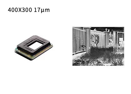 Voz sin enfriar infrarroja sin enfriar Microbolometer de los detectores 400x300 de FPA