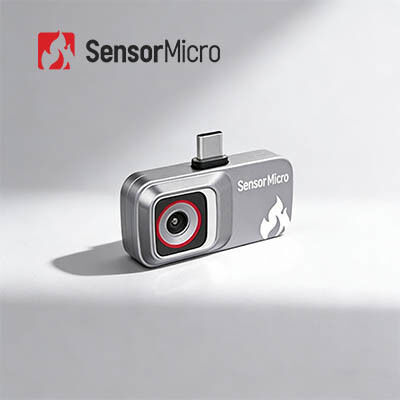 256×192 Resolución 12μm tamaño de píxel módulo de cámara térmica enchufable con consumo de energía de 300mW