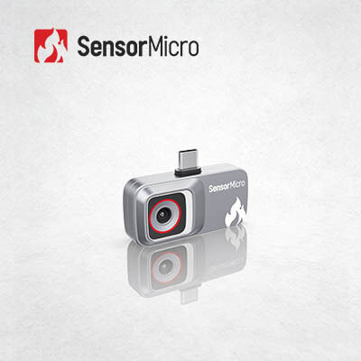 Cámara de imágenes térmicas accesible para teléfonos inteligentes con resolución de 120 × 90 y paquete de tamaño de píxel de 12 μm