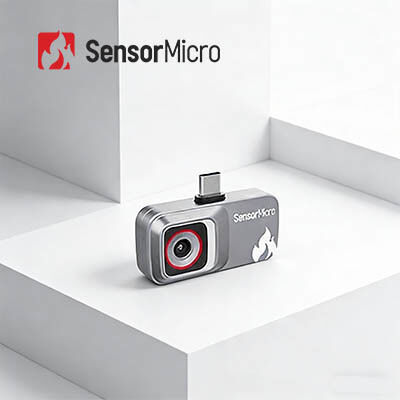 Cámara térmica de resolución 120×90 de tamaño dongle con interfaz USB2.0 para dispositivos móviles