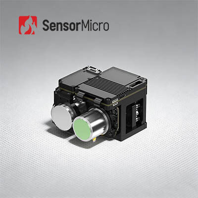 Cámara de imágenes ópticas de gas OGI con resolución 640x512, 25mK NETD para detección de fugas de gas