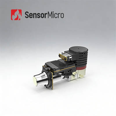 23mm Lente 320x256 Resolución 10mK NETD cámara óptica de imágenes de gas para la detección de fugas de gas