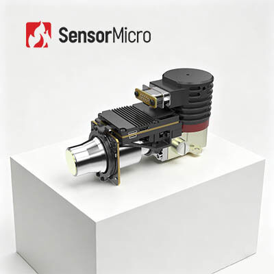 Módulo de cámara LWIR de refrigeración óptica de gas con resolución de 320 × 256 y tamaño de píxel de 30 μm para la detección de fugas de gas