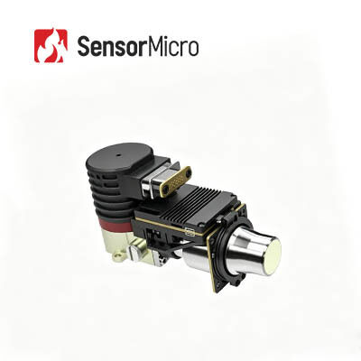 Módulo de cámara IR refrigerado con resolución de 320x256 y paso de píxel de 30 µm con NETD de 20 mK para imágenes ópticas de gas