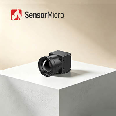 Módulo térmico ligero 384x288 sin enfriar con microbolómetro de VOx de 17 μm y bajo consumo de energía de 0,65 W