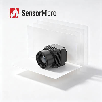 Modulo térmico sin enfriar con resolución de 640x512 8μm Pitch de píxeles y lente de 4 mm