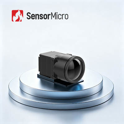 Núcleo de cámara térmica con arreglo de plano focal no refrigerado, resolución de 1280x1024 y tamaño de píxel de 12 µm