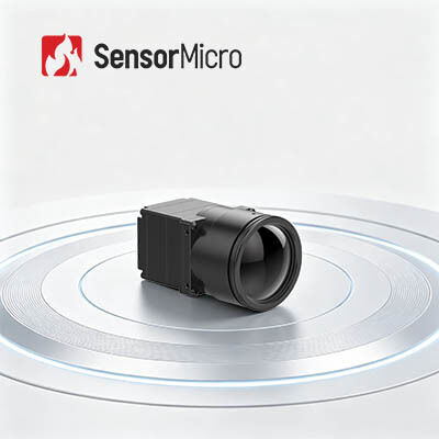 Núcleo de cámara térmica no refrigerada de gran matriz con resolución de 1280x1024, tamaño de píxel de 12 µm y frecuencia de fotogramas de 30 Hz para monitorización de seguridad