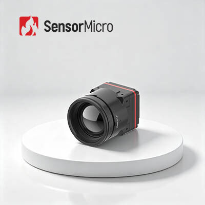 Modulo de imagen térmica LWIR sin enfriar de tamaño ultra-miniatura de 1280 x 1024/8 μm
