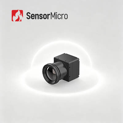 Módulo de imagen térmica no refrigerado con microbolómetro VOx de 12 µm / 640x512 para termografía industrial