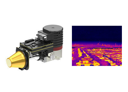 La integración rápida refrescó el megapíxel 1280x1024/el 12μm de la base EYAS1212 de la cámara del IR