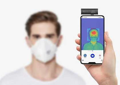 CB360 base de la cámara la termal del bajo consumo de energía 120x90/el 17μm para la medida de la temperatura del cuerpo humano